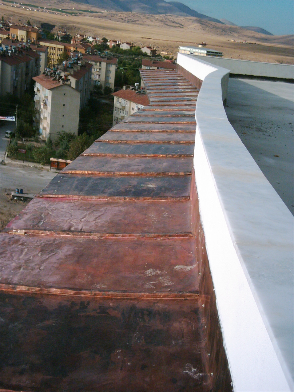 Bakır Kaplama - Bakır Çatı Kaplama 86